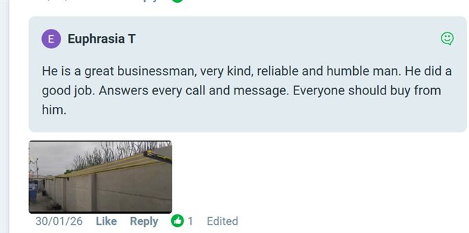Jiji review screenshot from Euphrasia T.